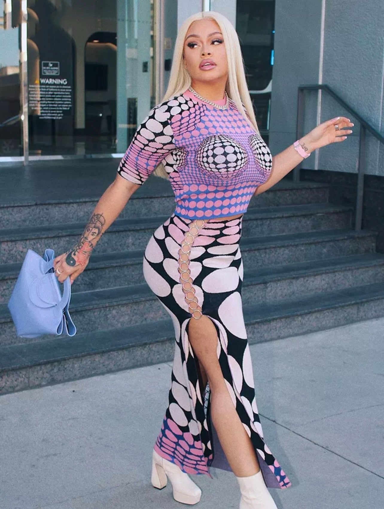 Probytes galactic bae skirt set