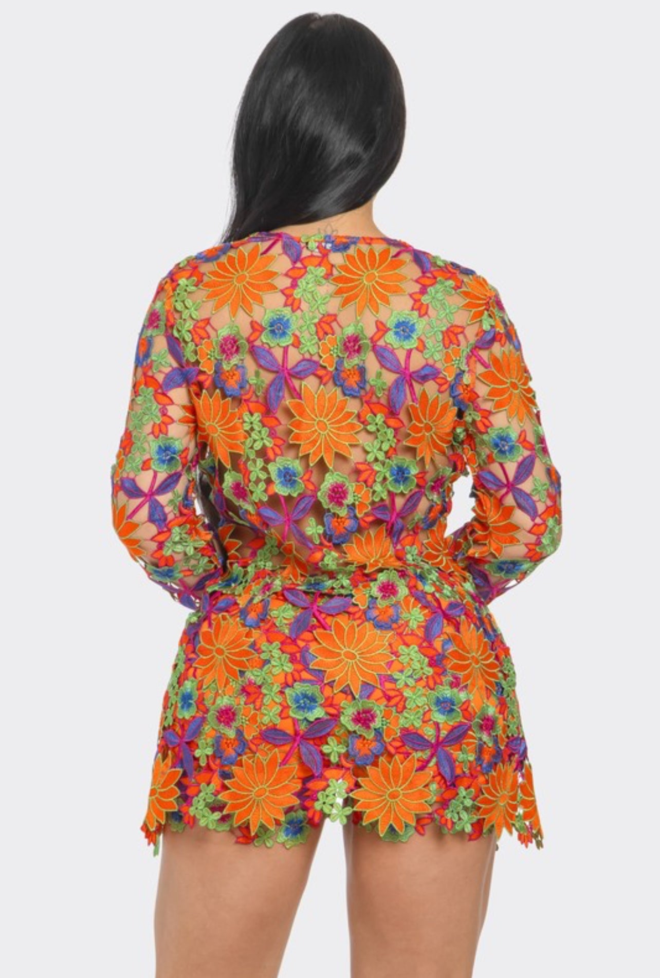 Floralyn beauty jacket suit