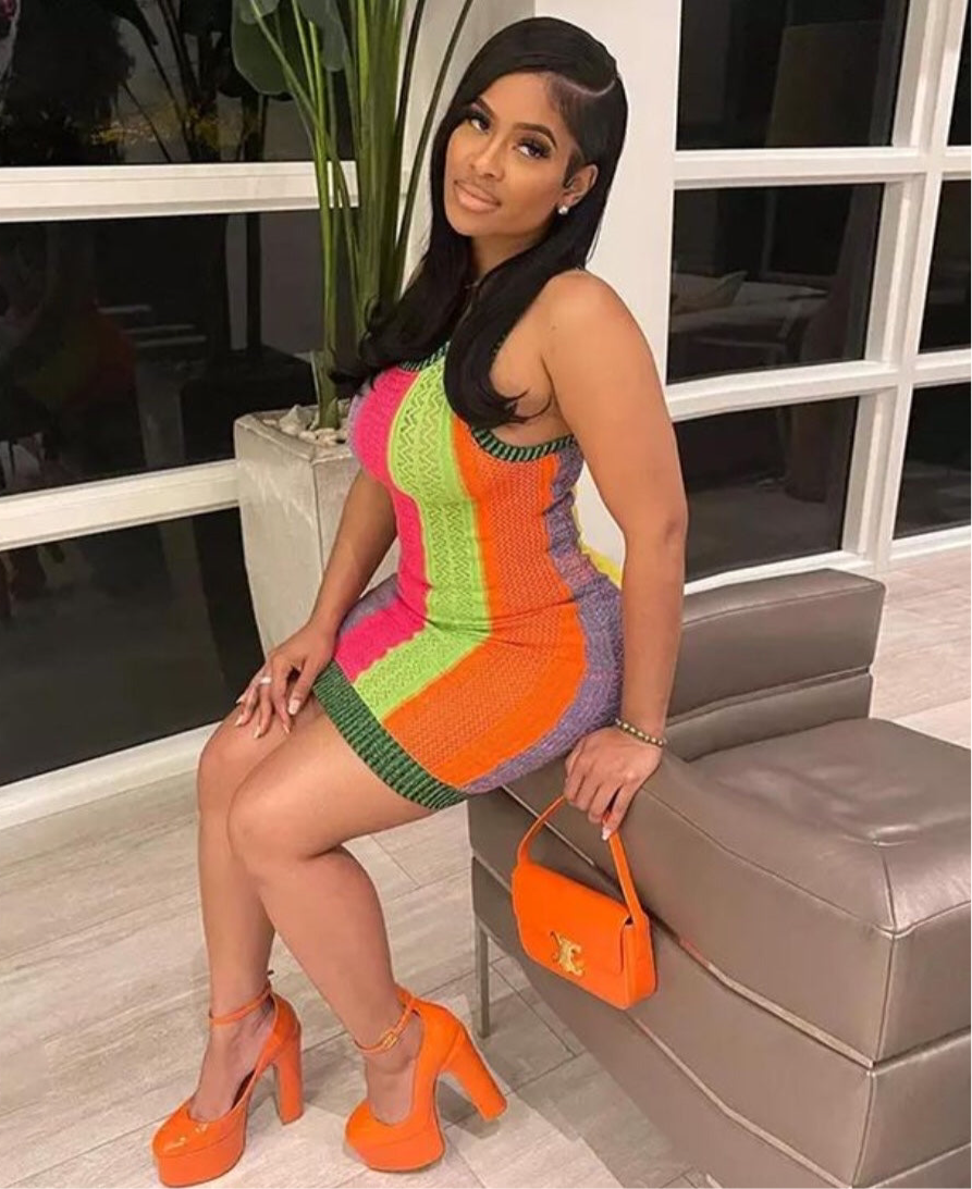 Kulor gradient dress - knit (1 left)