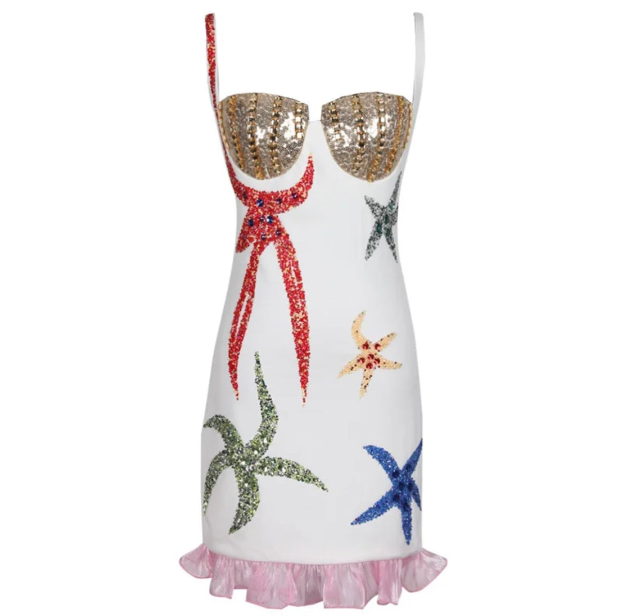 Starletfish mermaid bandage dress