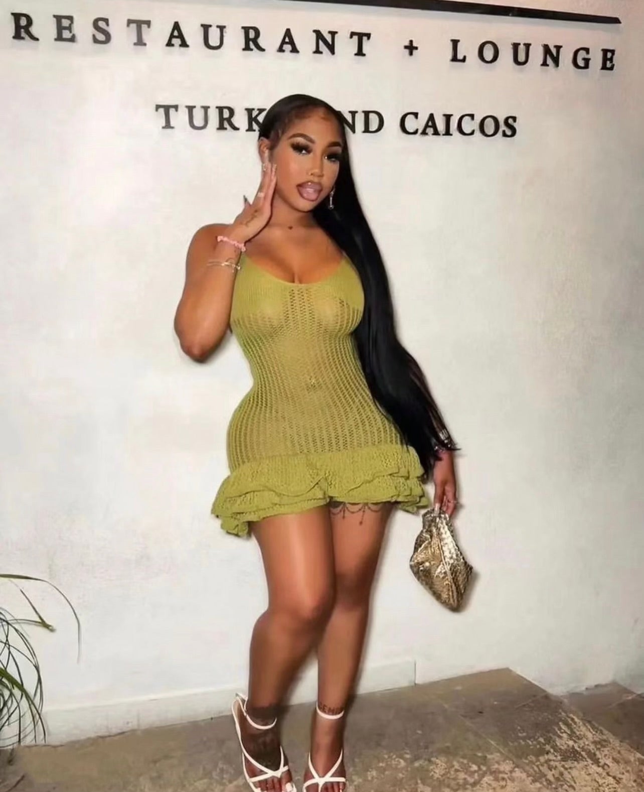 caicos mini dress Yolla knit mini dress – Rithz Styles