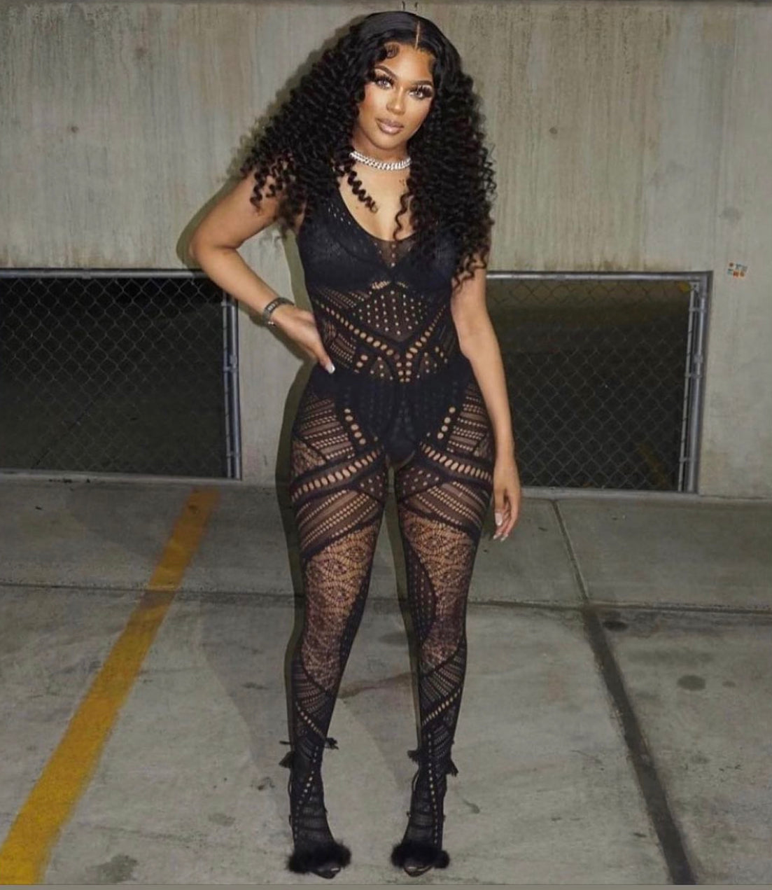 Yelli bodystocking romper