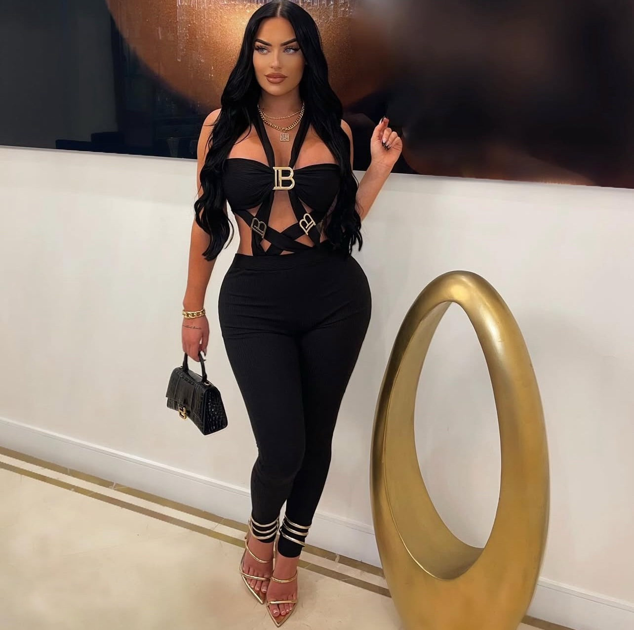 Benli B interlock jumpsuit