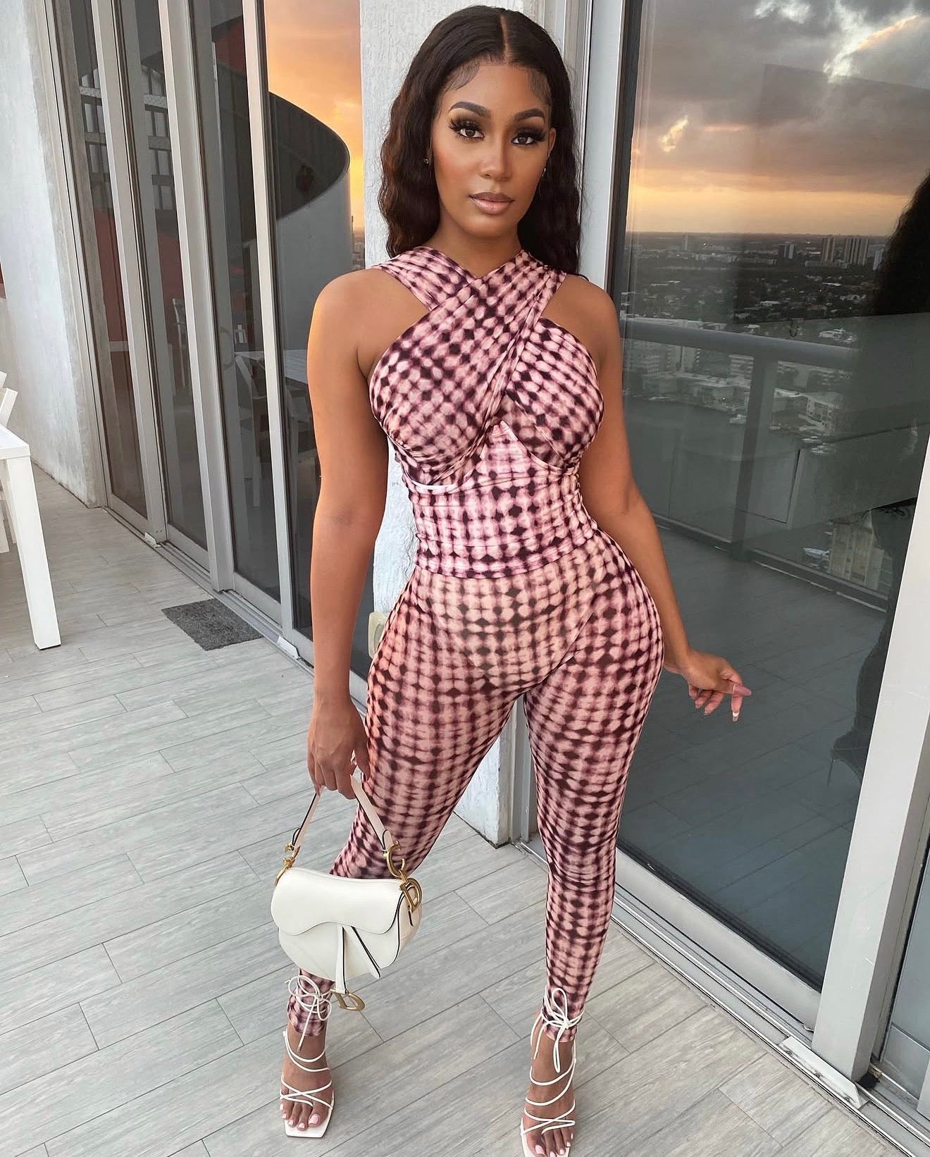 Probytes under-cinched jumpsuit set
