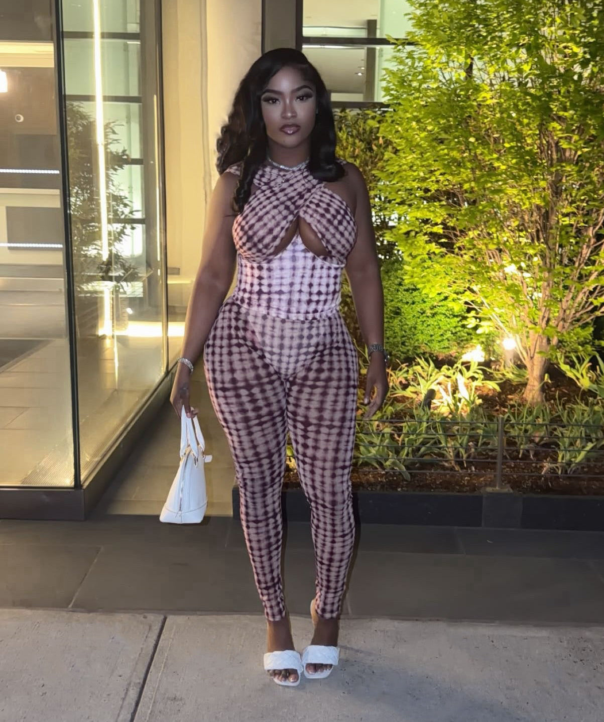 Probytes under-cinched jumpsuit set