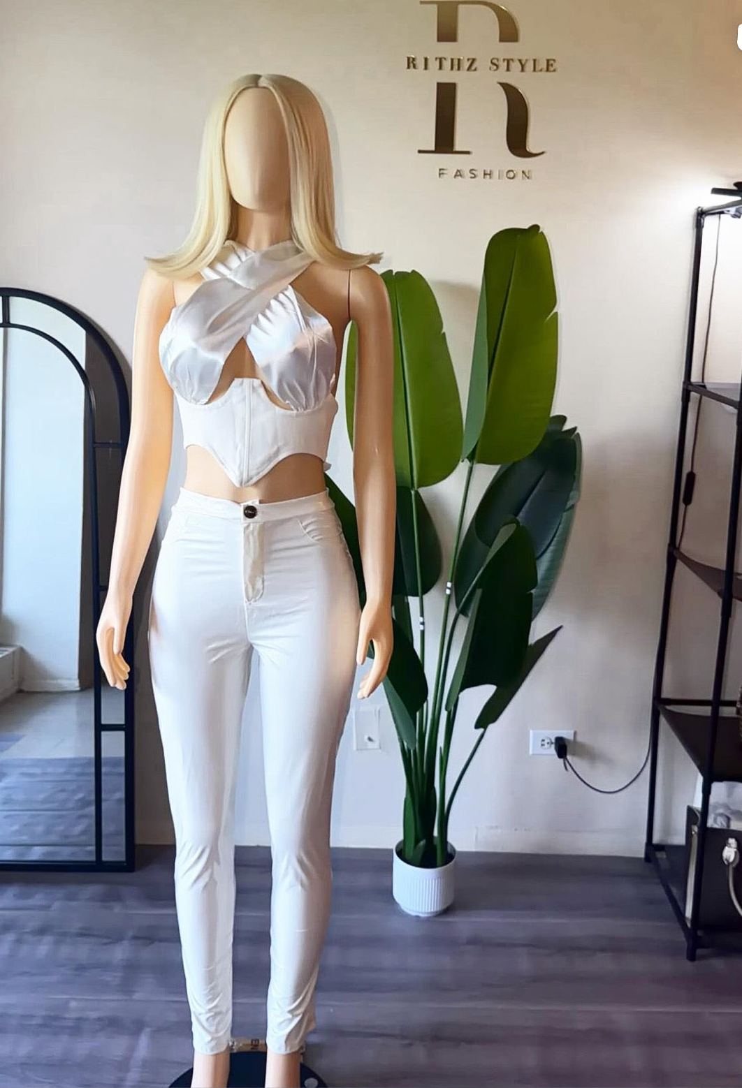 Kelly vinyl latex pants