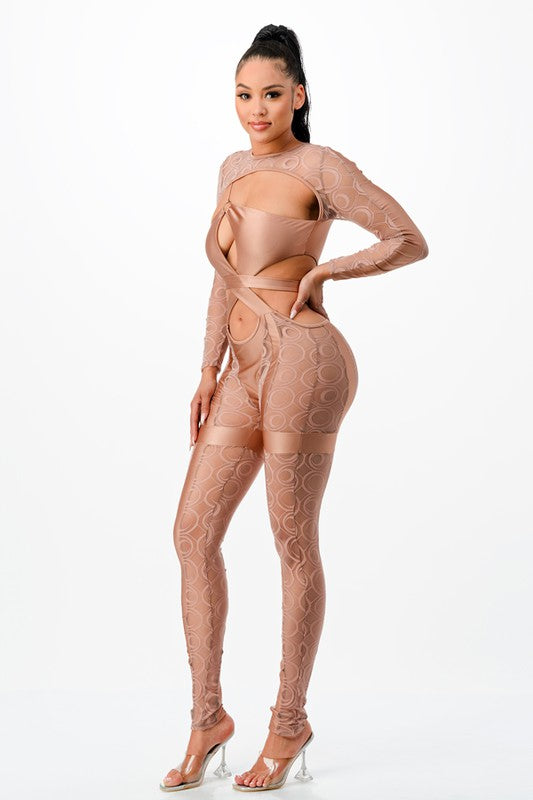 Zexesh Xi cutout jumpsuit