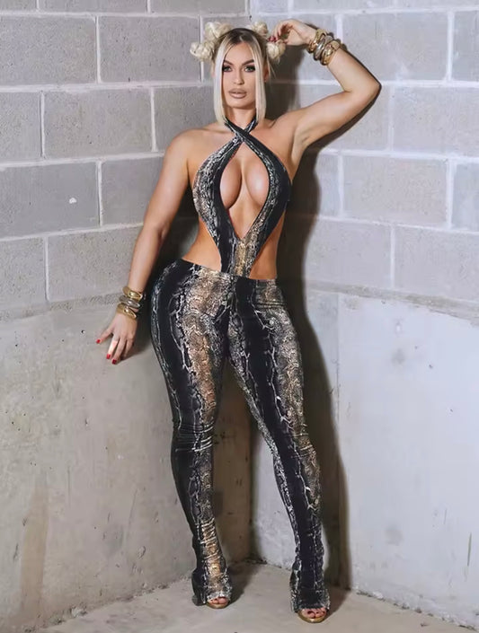 Pythoni X out jumpsuit