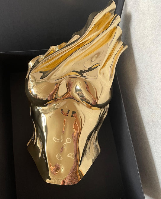 Golden mold metal brass