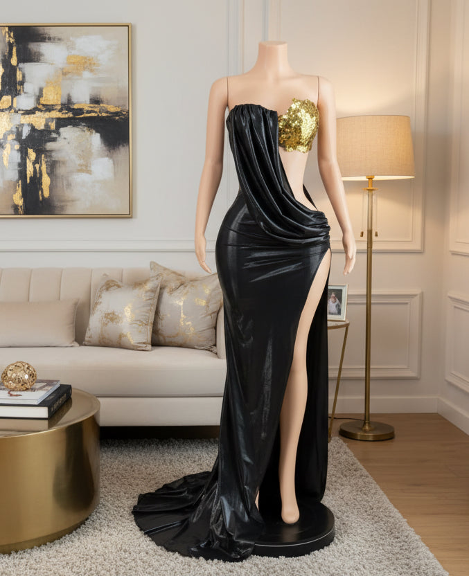 Kirah Knight royal slender dress