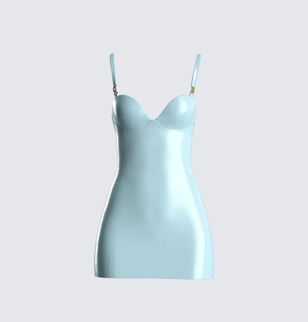 Moncroi pvc latex dress