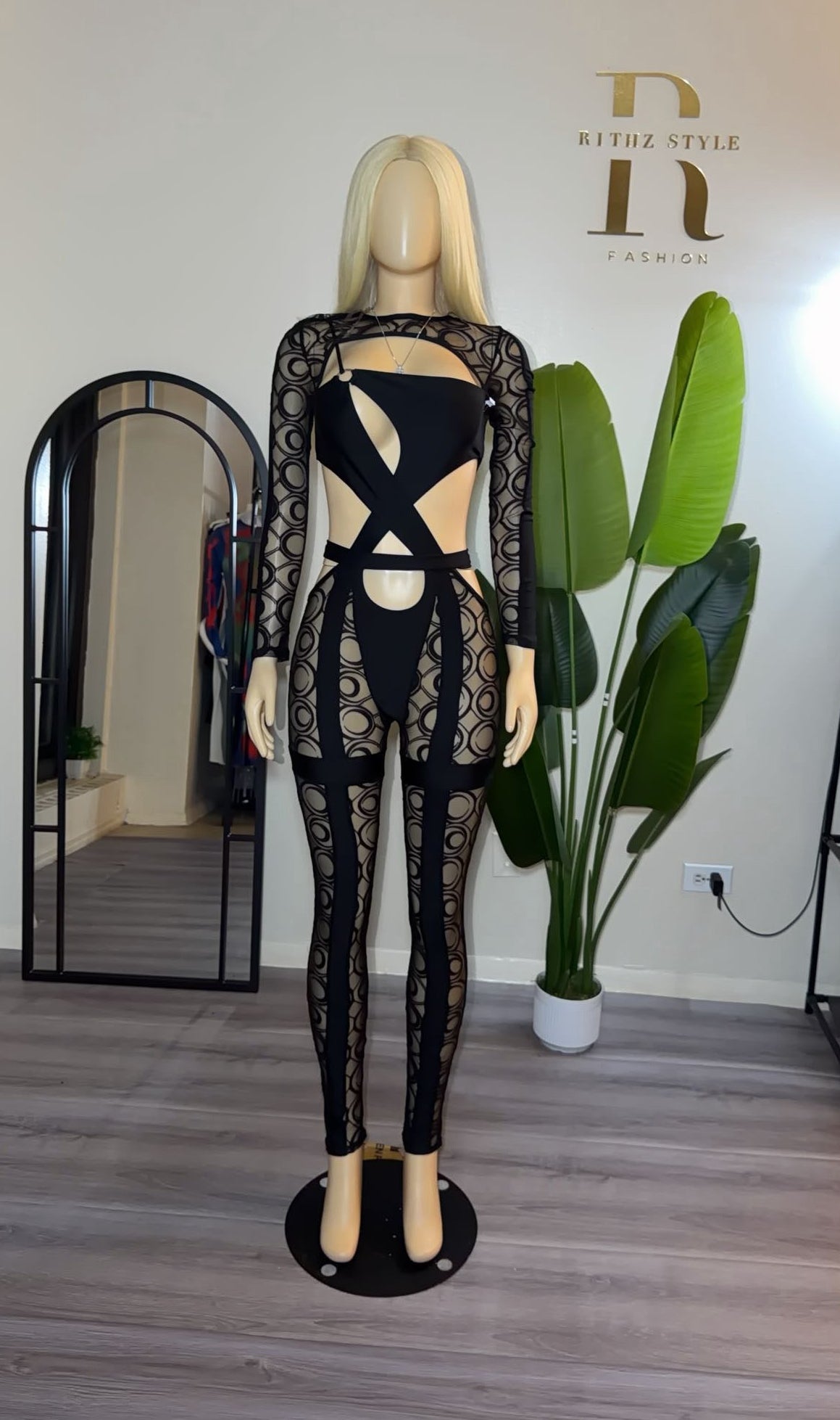 Zexesh Xi cutout jumpsuit