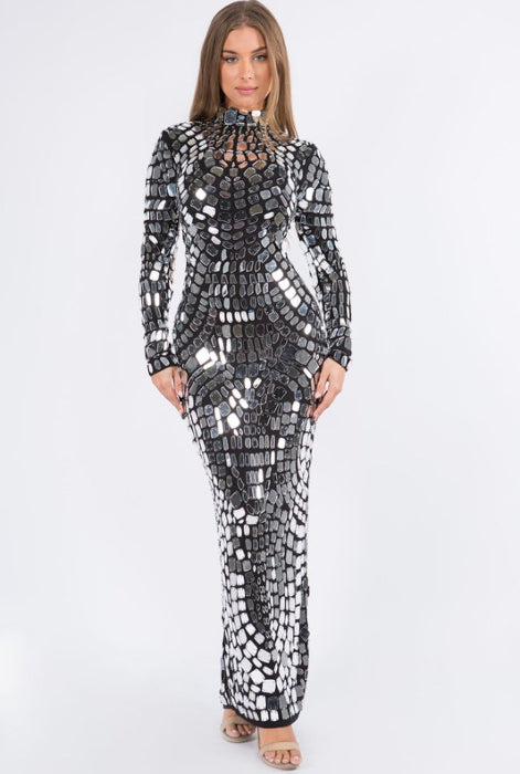 Mirraclissi jewels bombshell gown