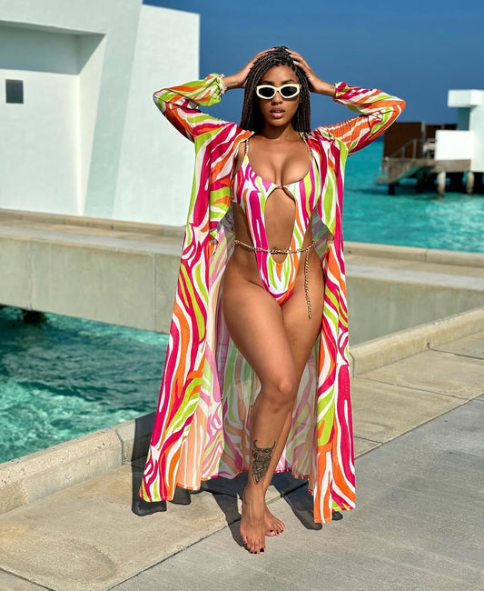 Fruitiv mixcolor monokini swim-set