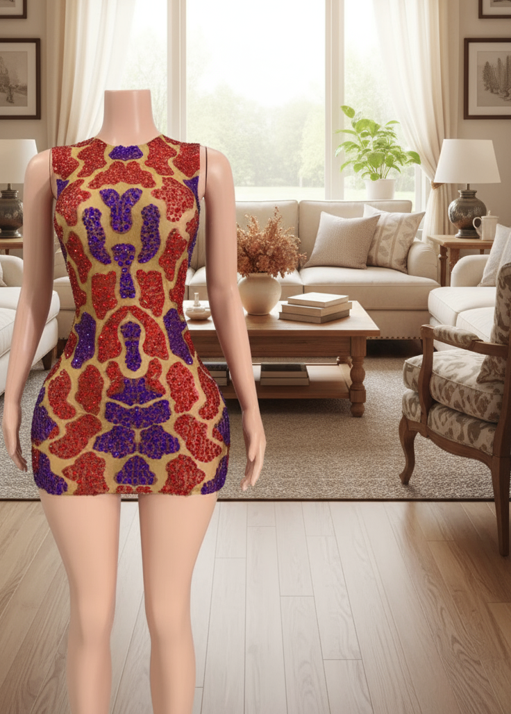 102 dalmatian spots mini dress