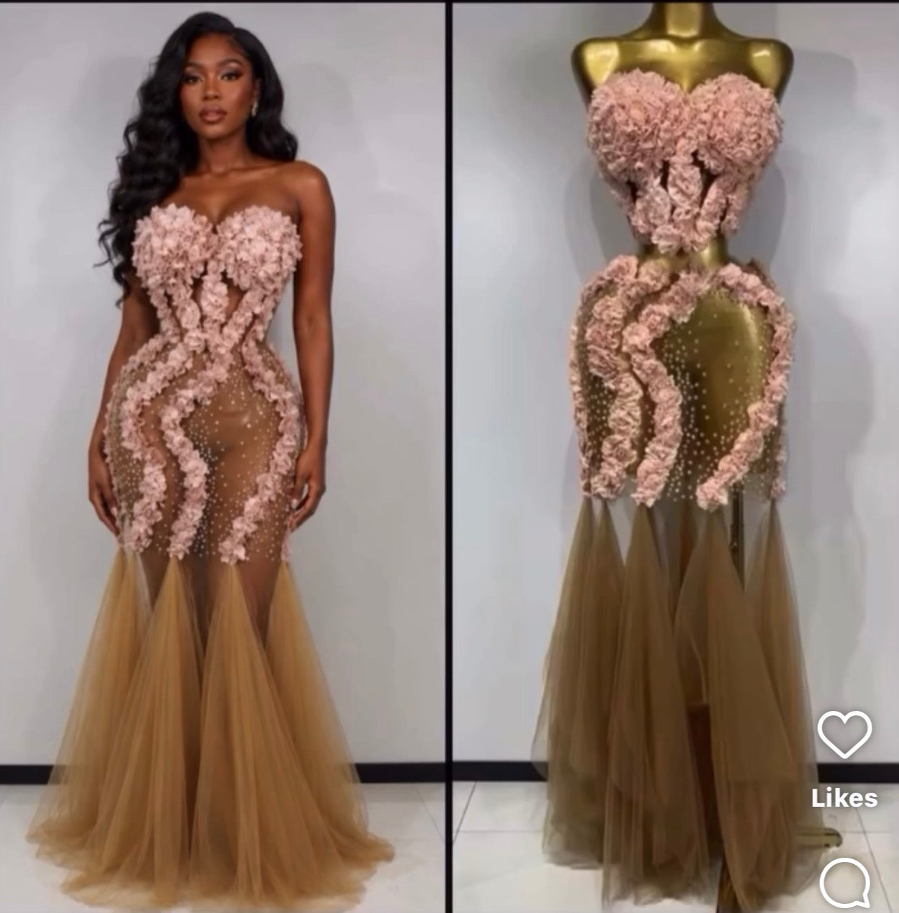 Mellani flowiri bomb skirt set