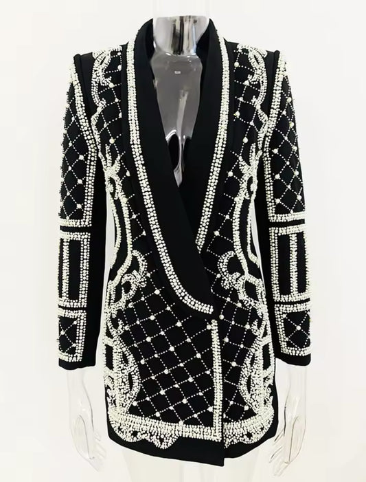 Balhemie beaded glam jacket