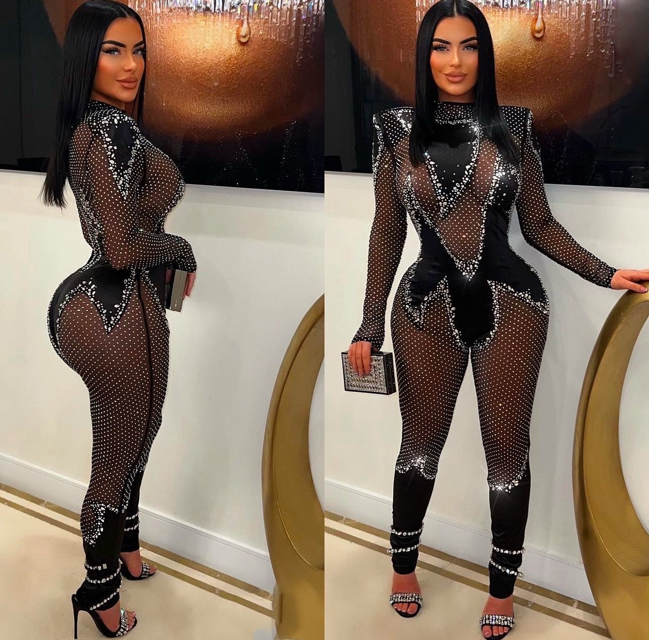 Volkier diamond jumpsuit