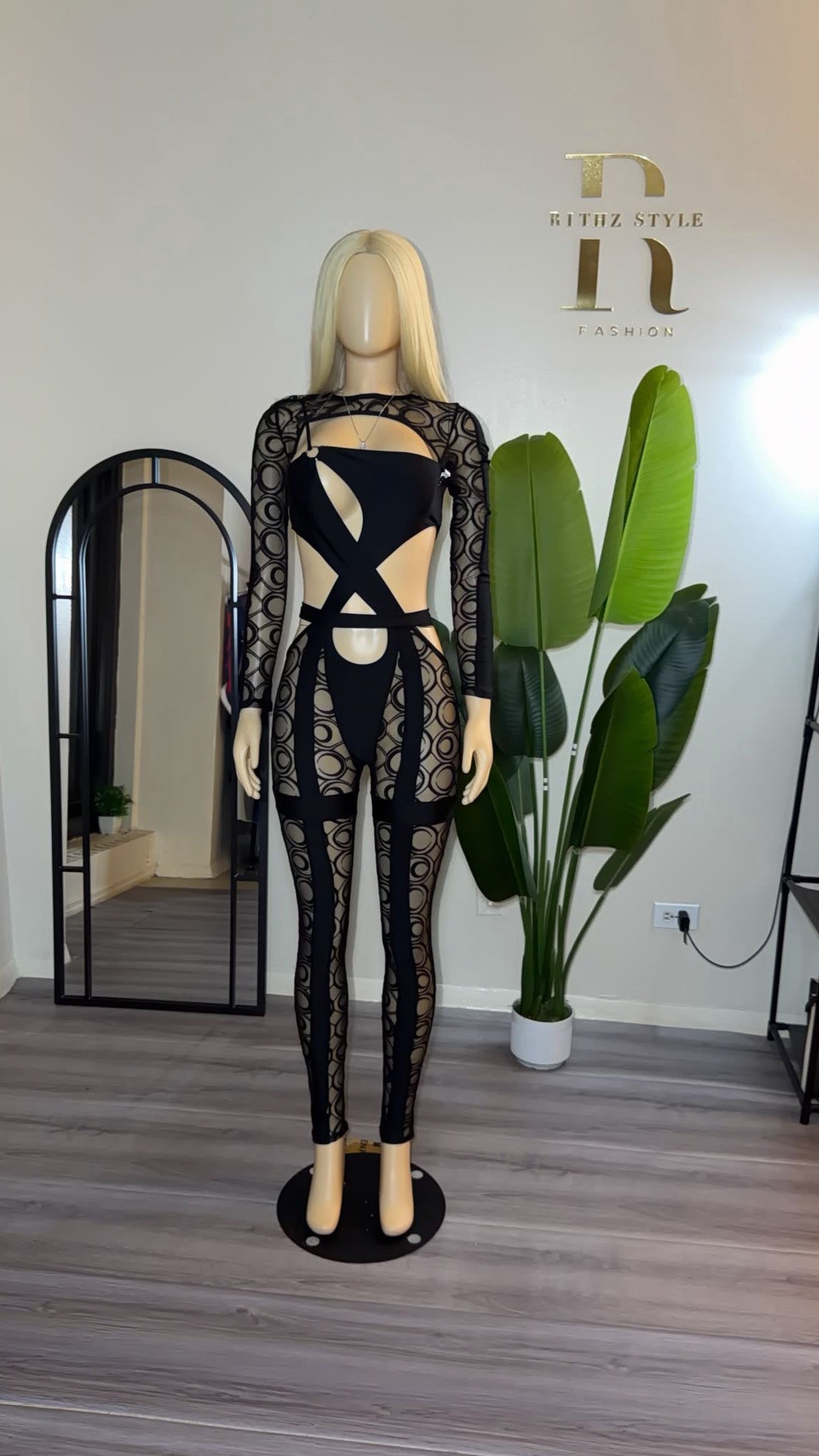 Zexesh Xi cutout jumpsuit