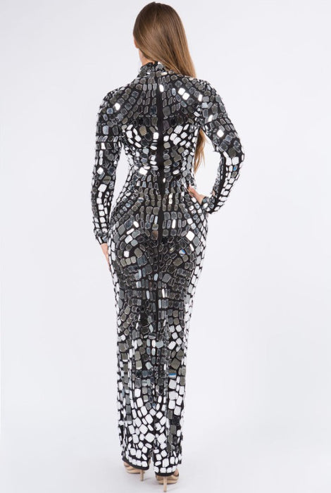 Mirraclissi jewels bombshell gown