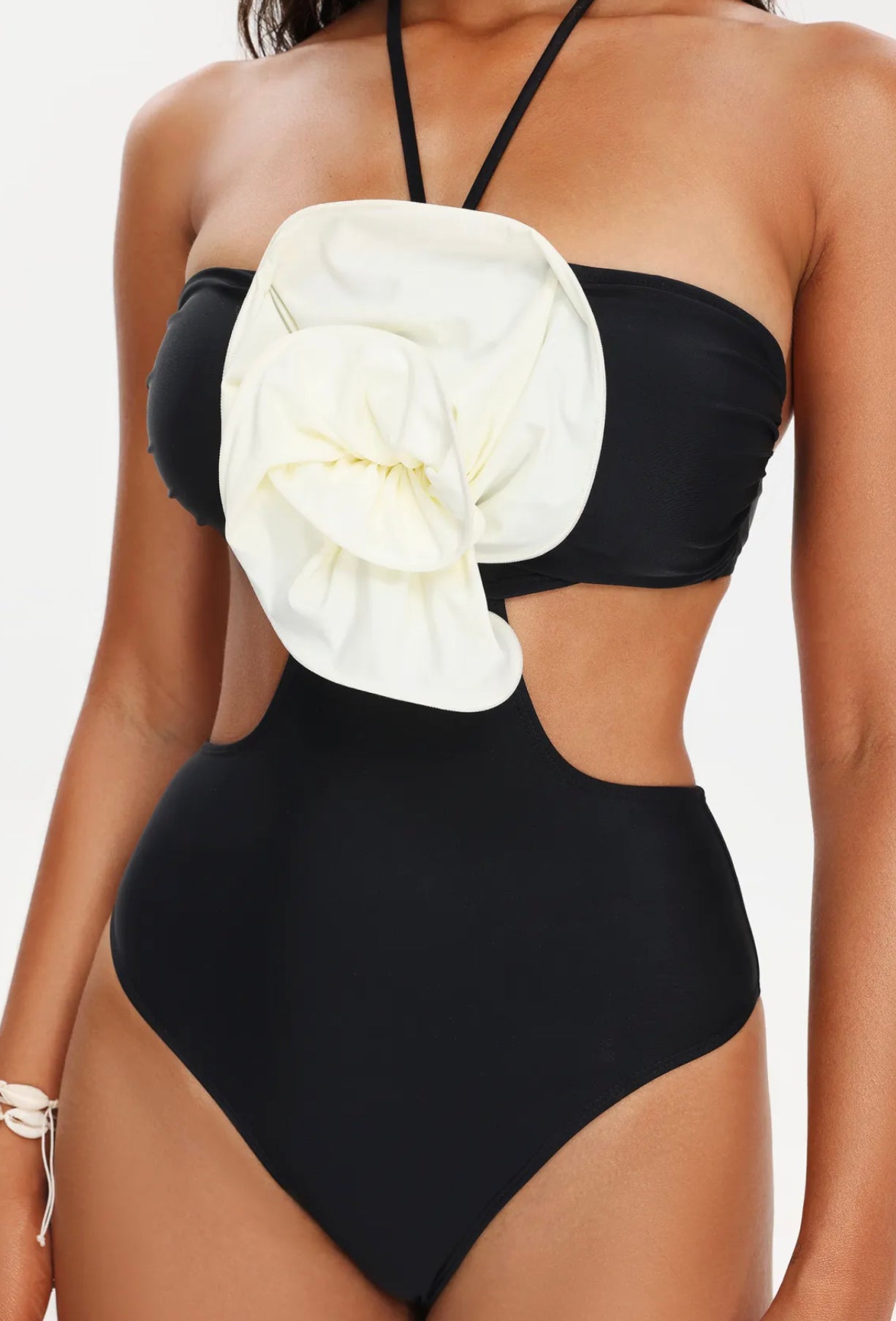 Rosé sidecut monokini