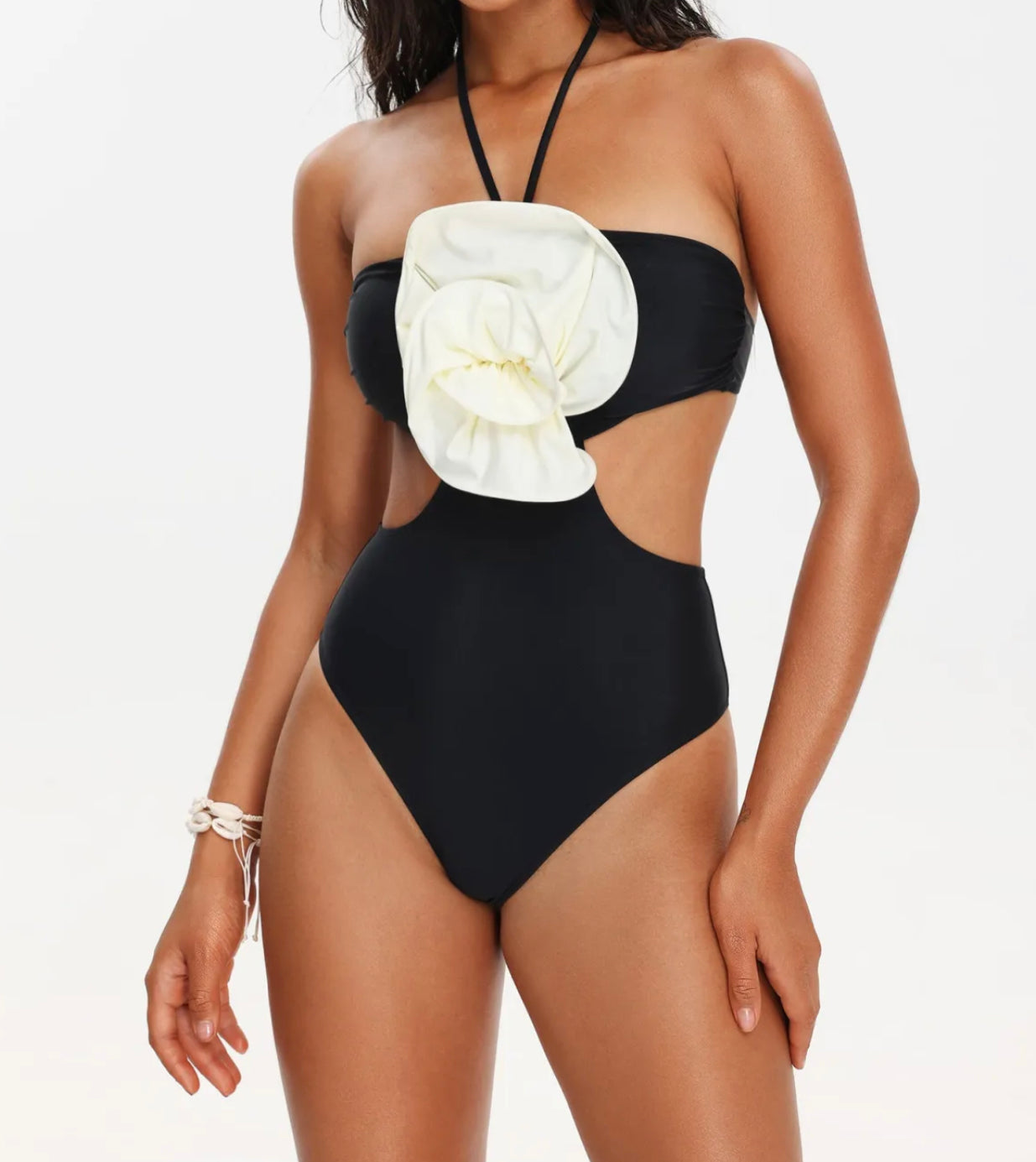 Rosé sidecut monokini