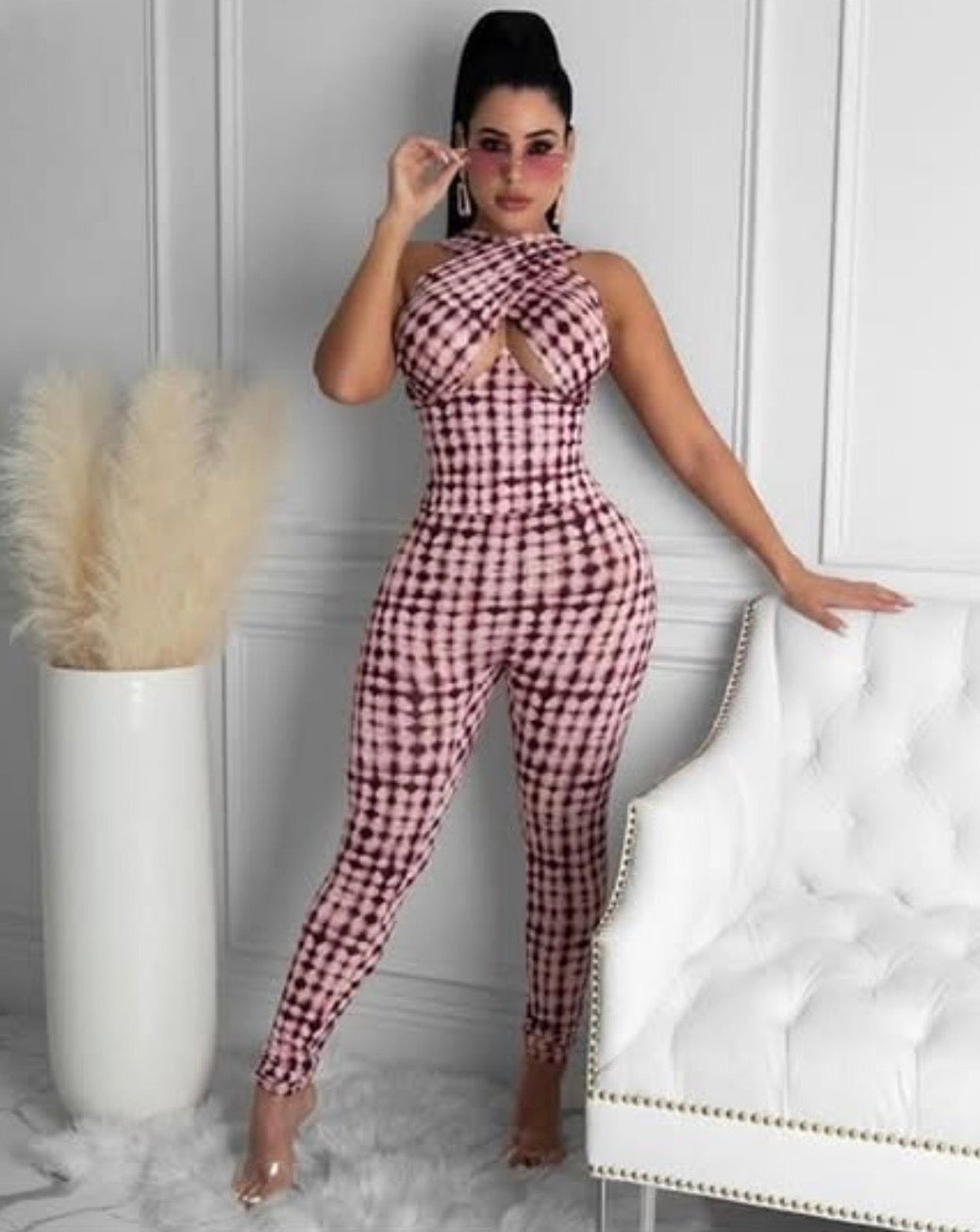 Probytes under-cinched jumpsuit set