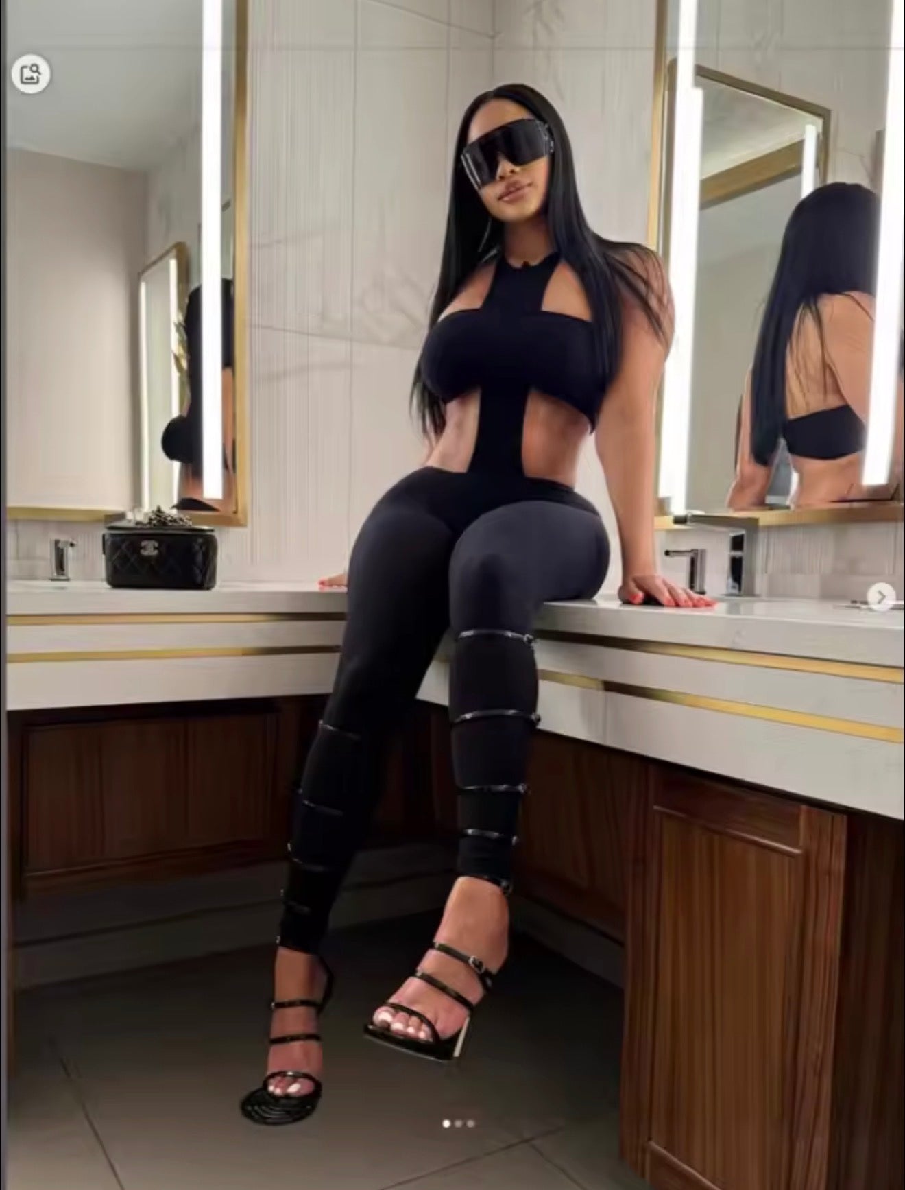 Aventador T cutout jumpsuit