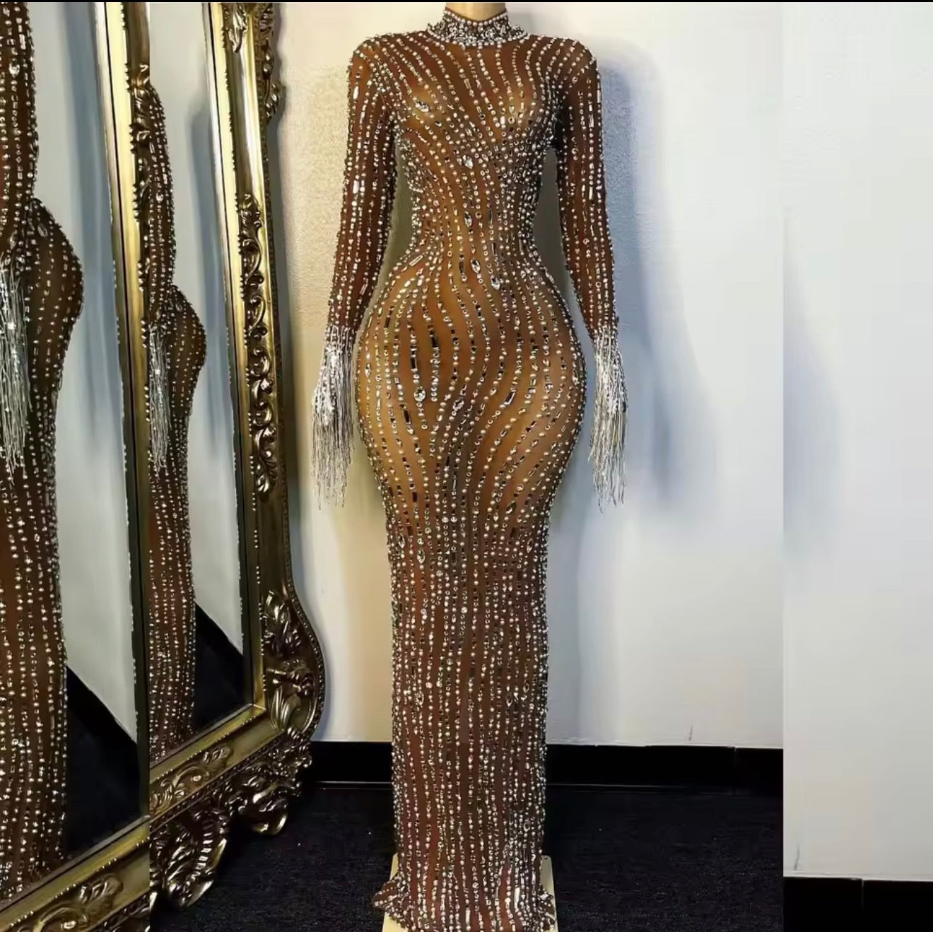Gina rhinestones dress