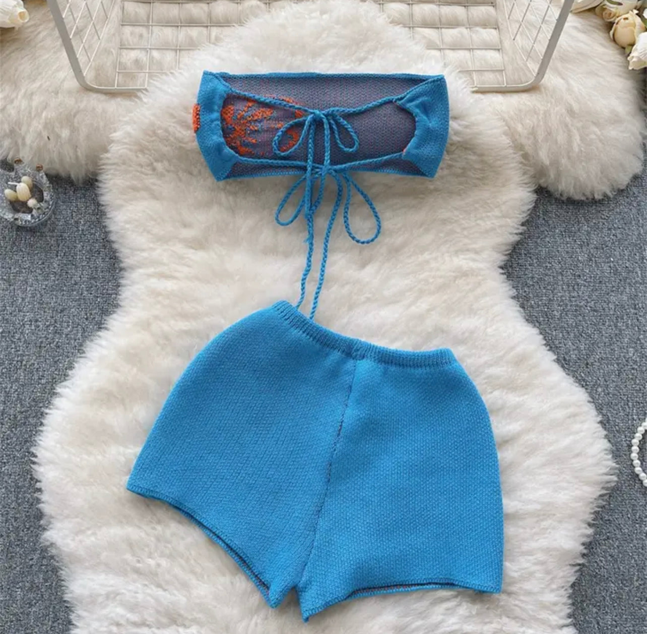 Turk coi shorts set