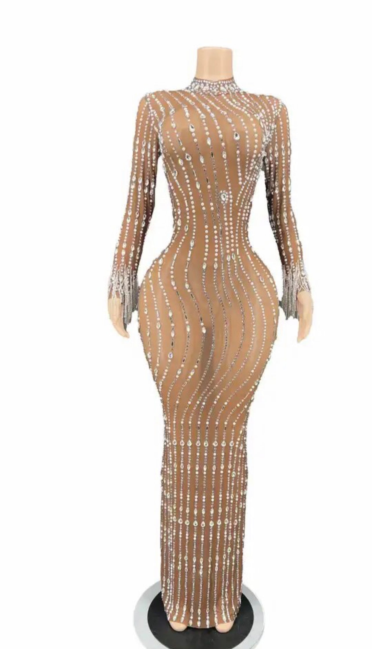 Gina rhinestones dress