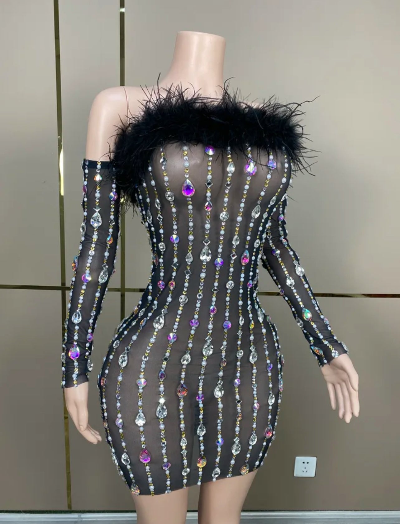 Diari cryst gems dress