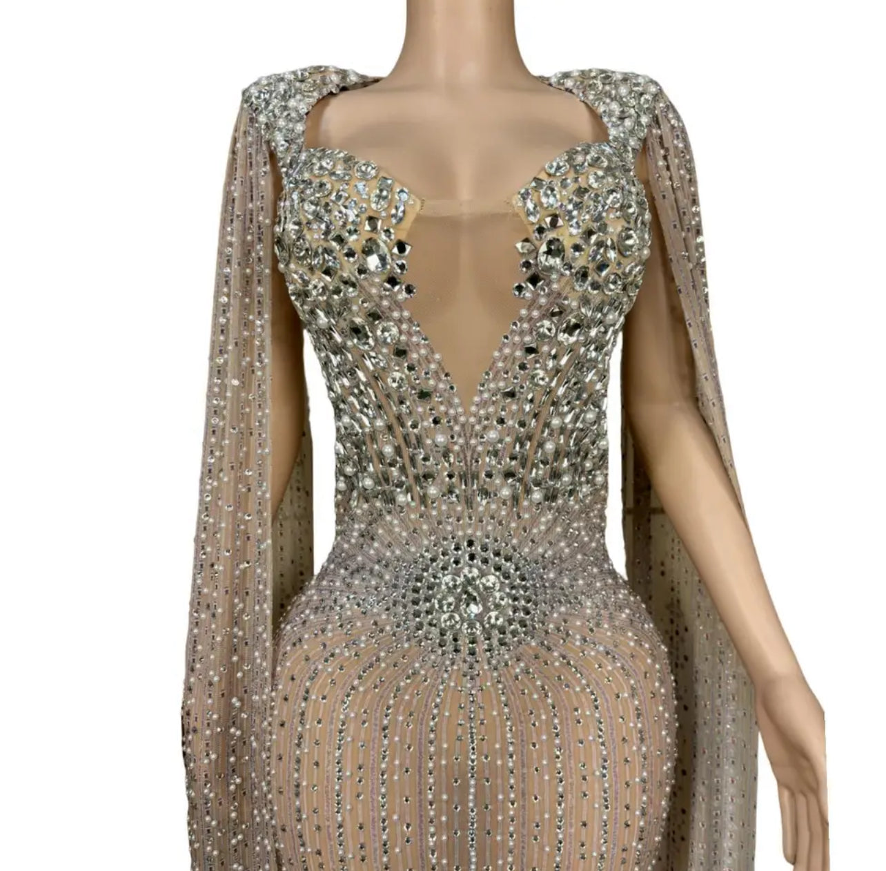 Flaliere jewls gown