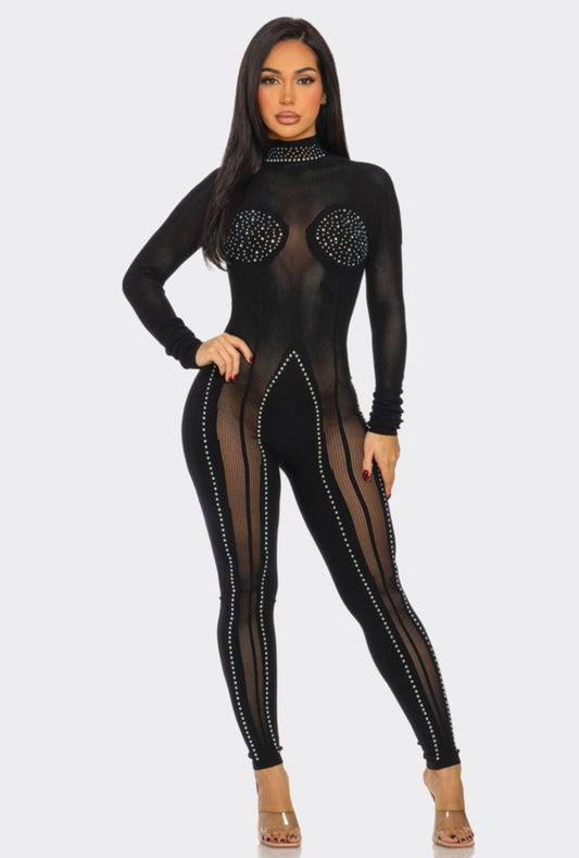 Yollia stones inseam jumpsuit