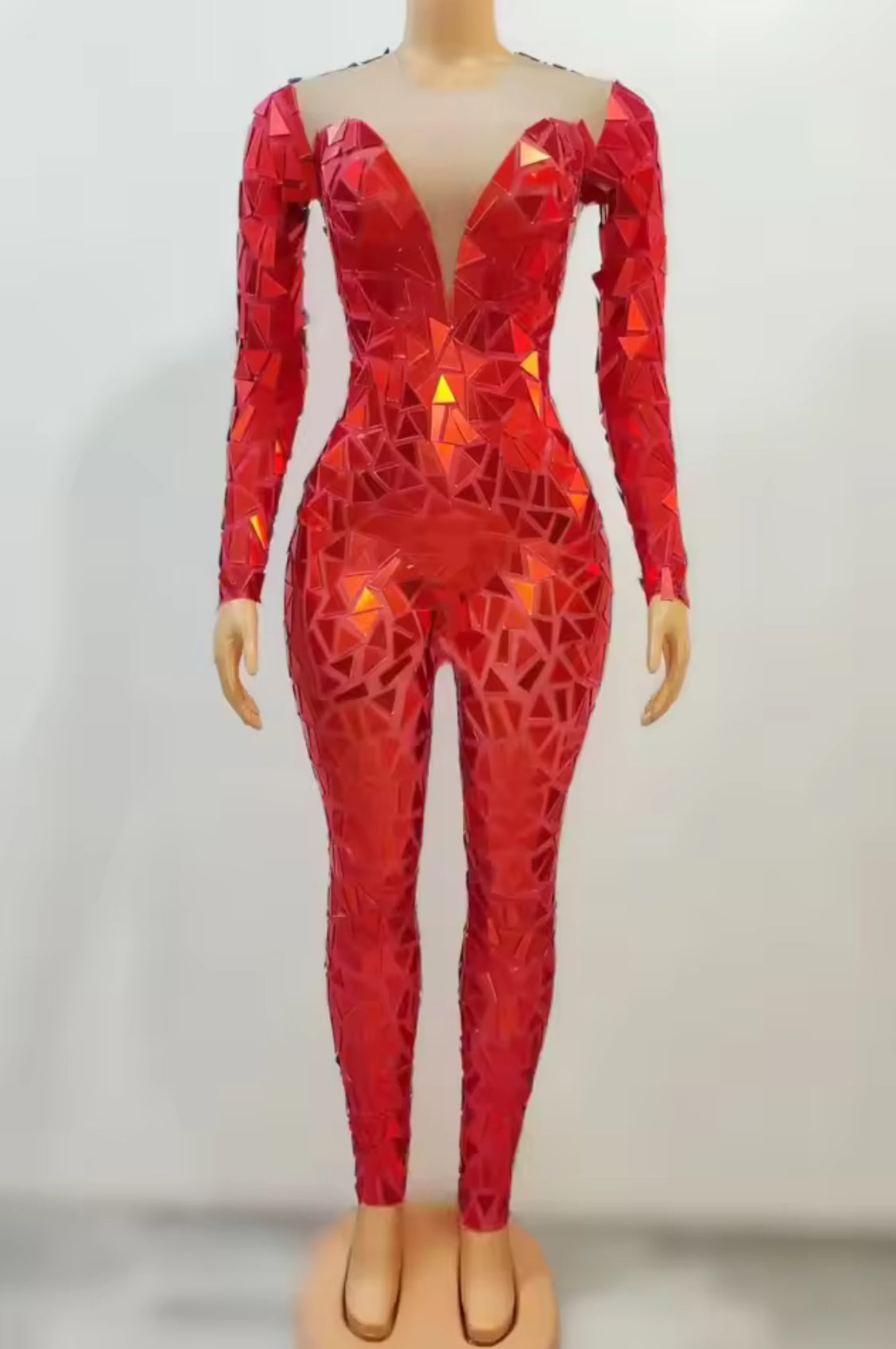 Baracutti darkess mirrored jumpsuit