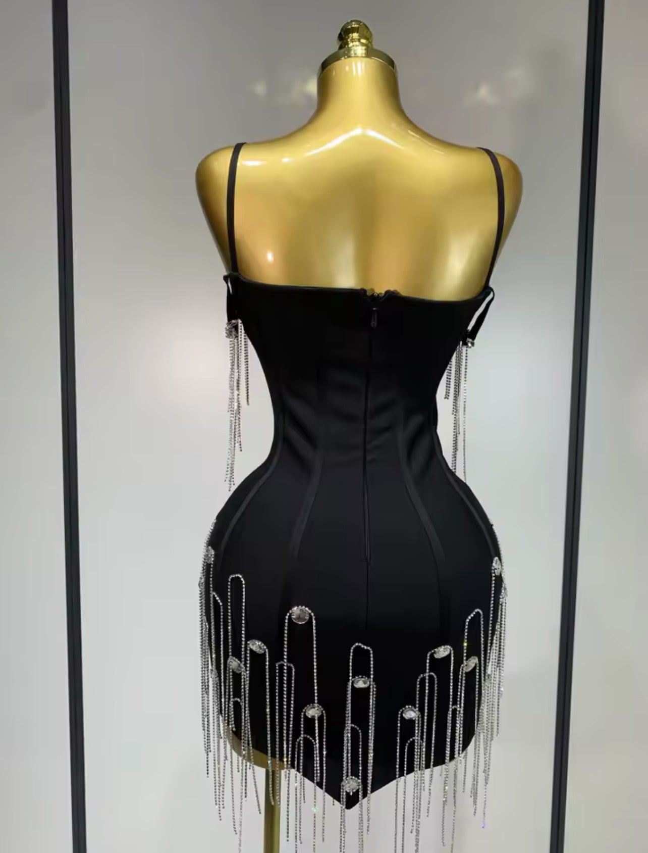 Elekki drip jewl dress