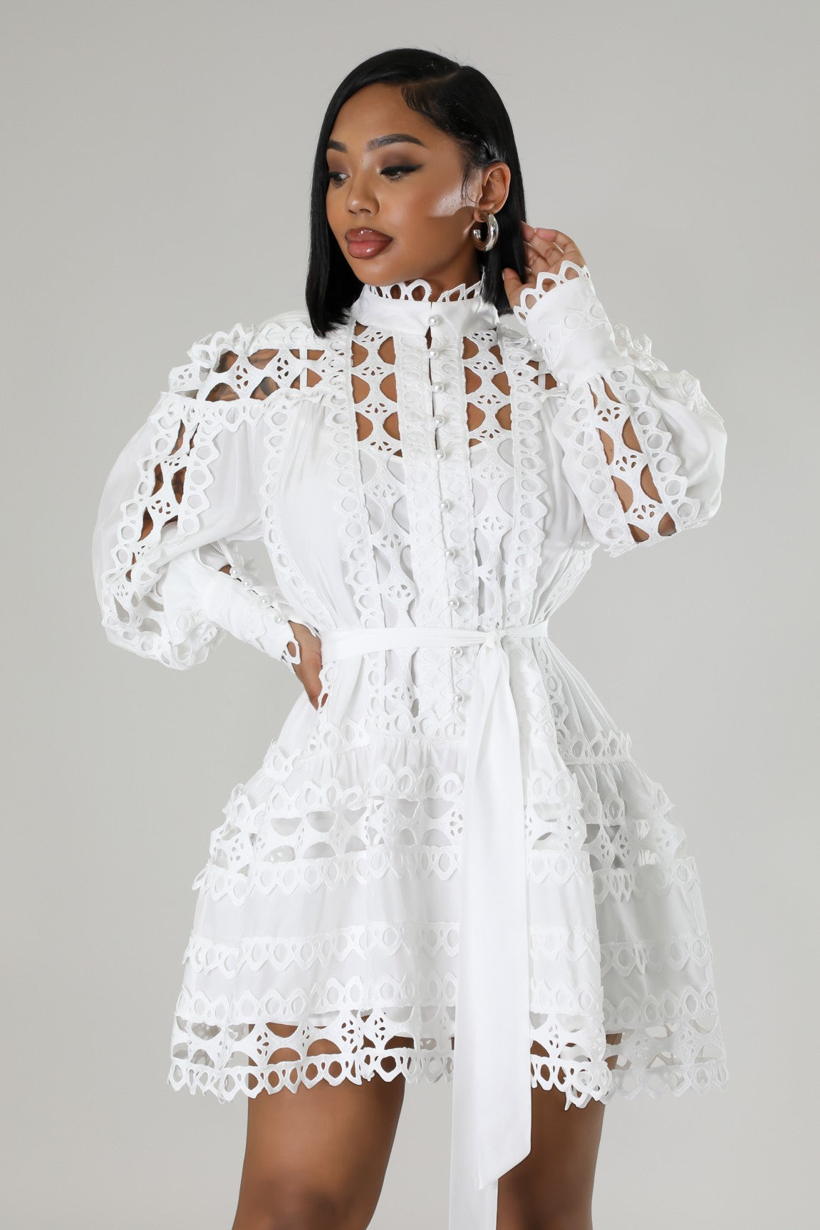 Krisstin matrimony peplum dress