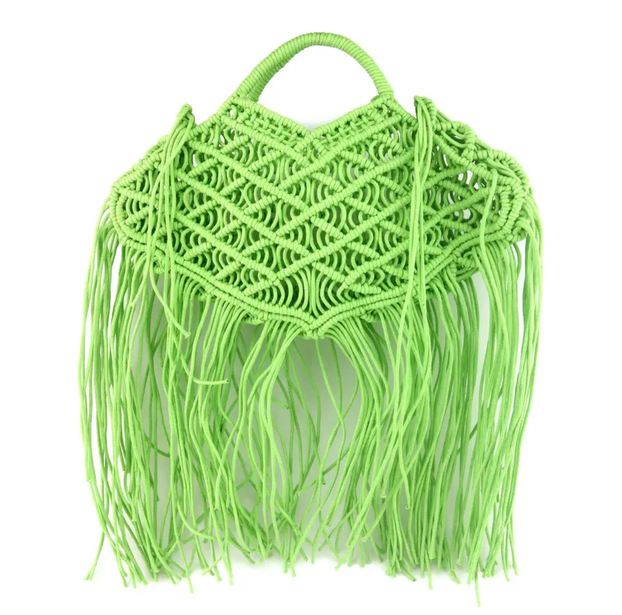 Yissh fringe straw bag