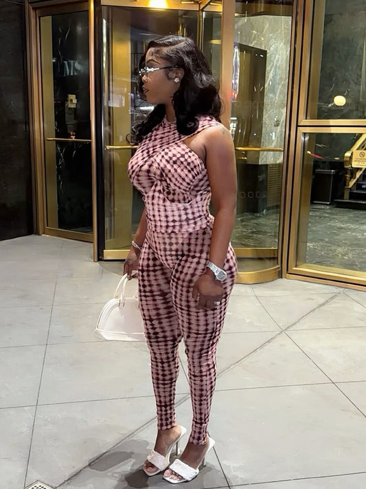 Probytes under-cinched jumpsuit set