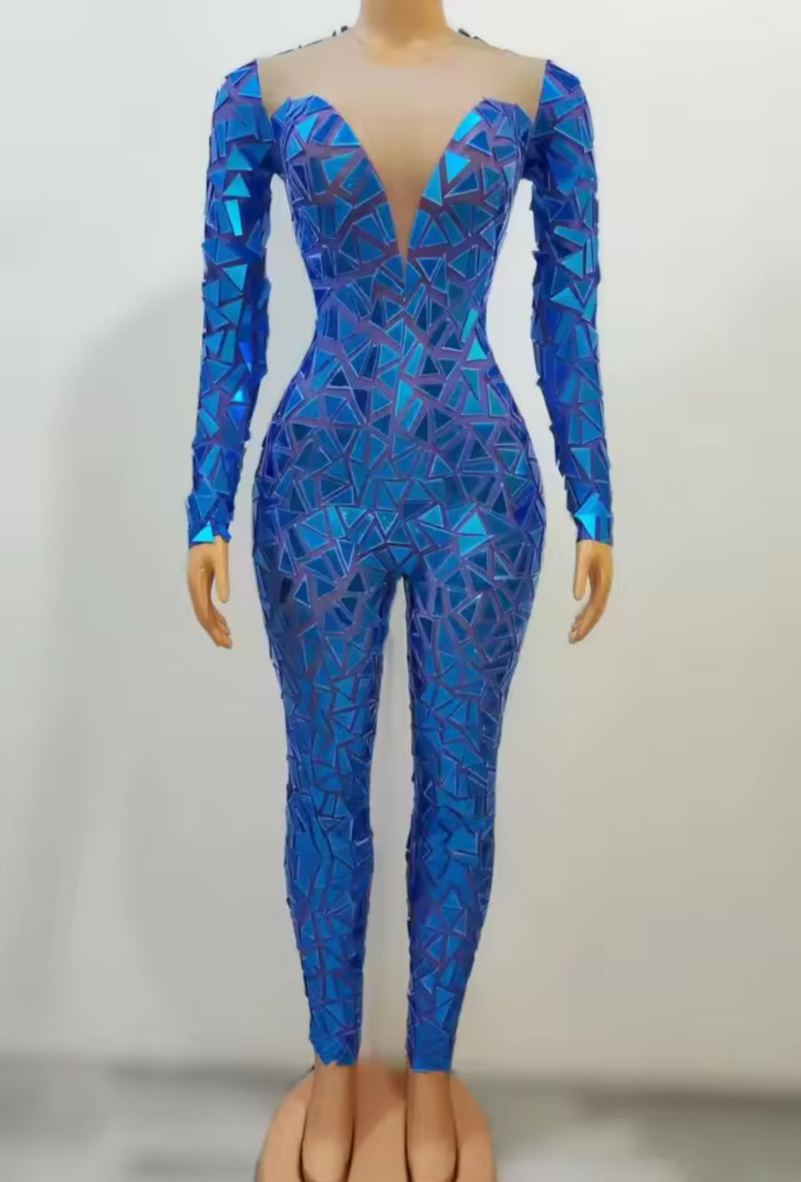 Baracutti darkess mirrored jumpsuit