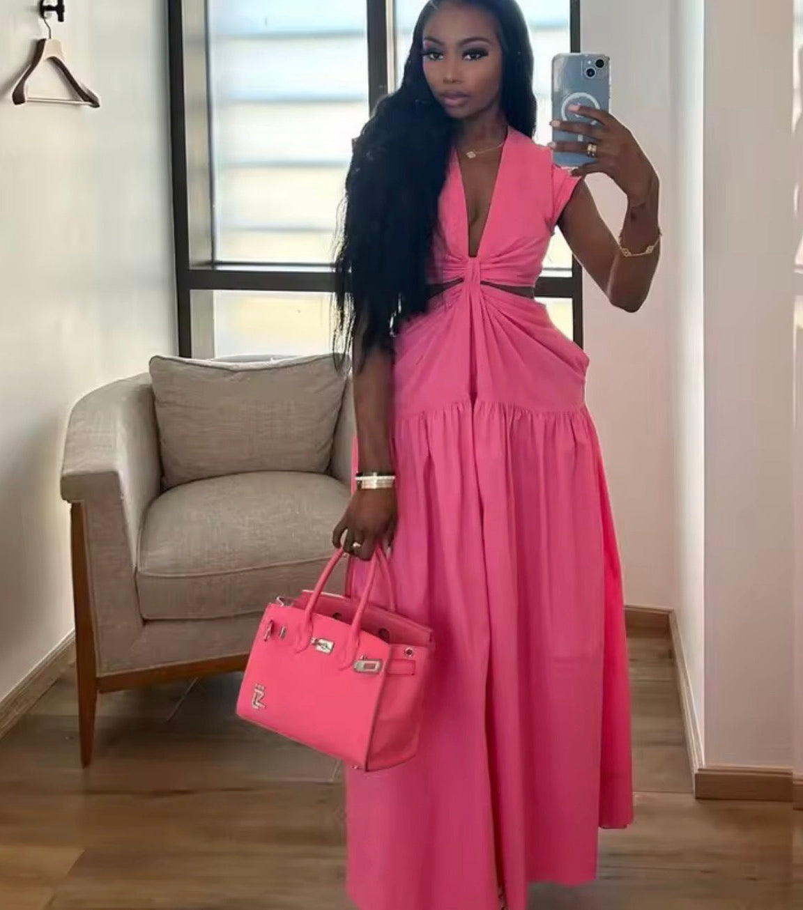 Dalli Anna flare maxi sundress