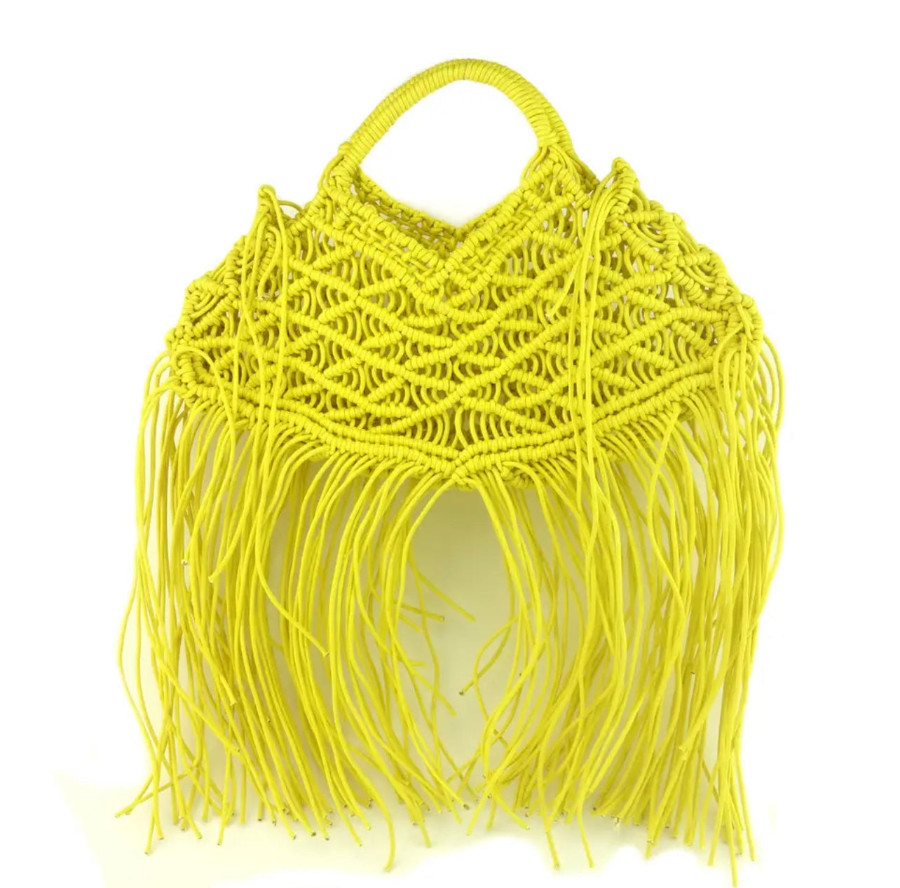 Yissh fringe straw bag