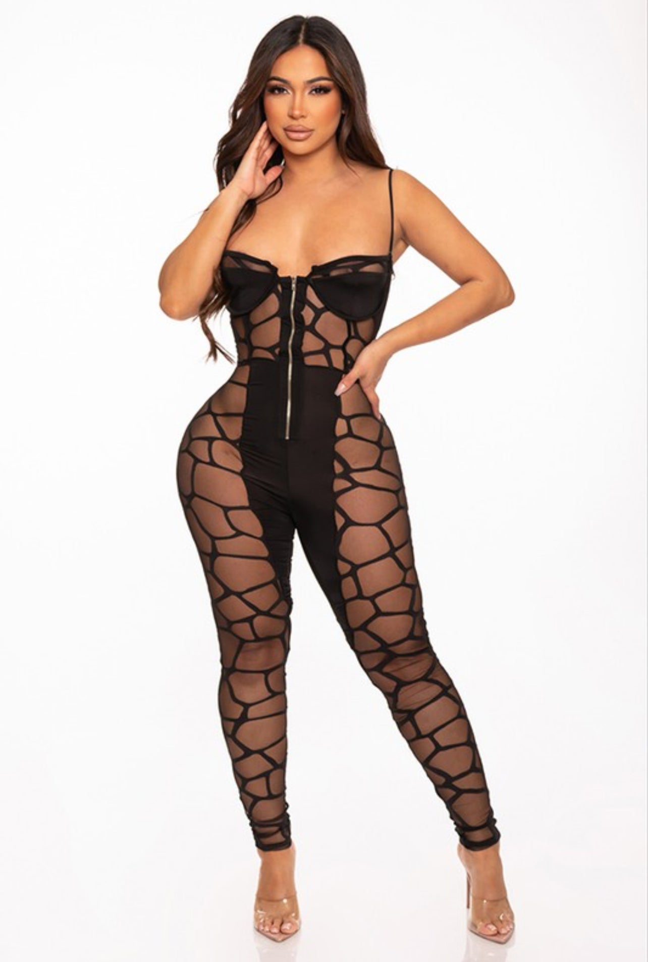 Squairi webbed jumpsuit