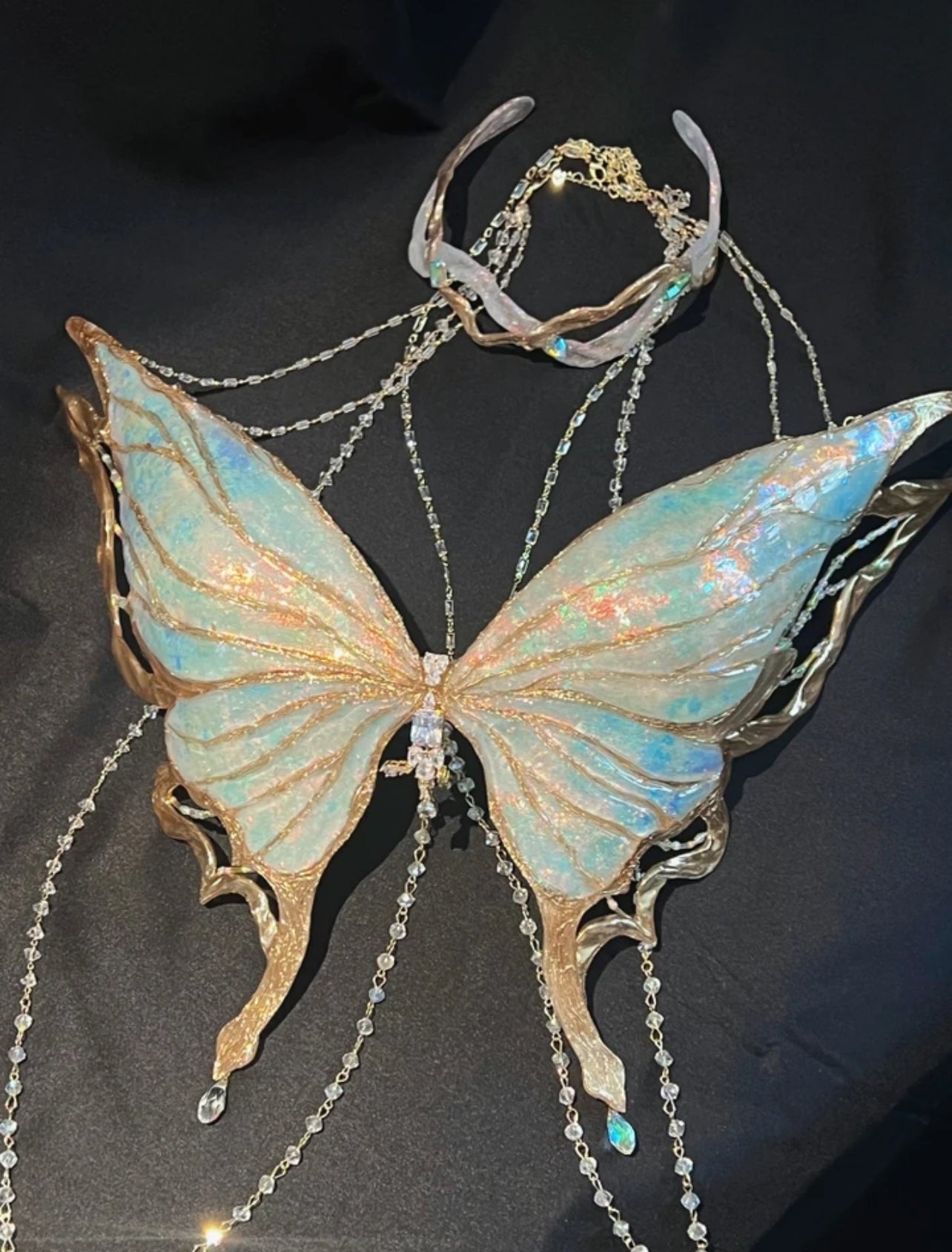 Fairy wings molten butterfly crest