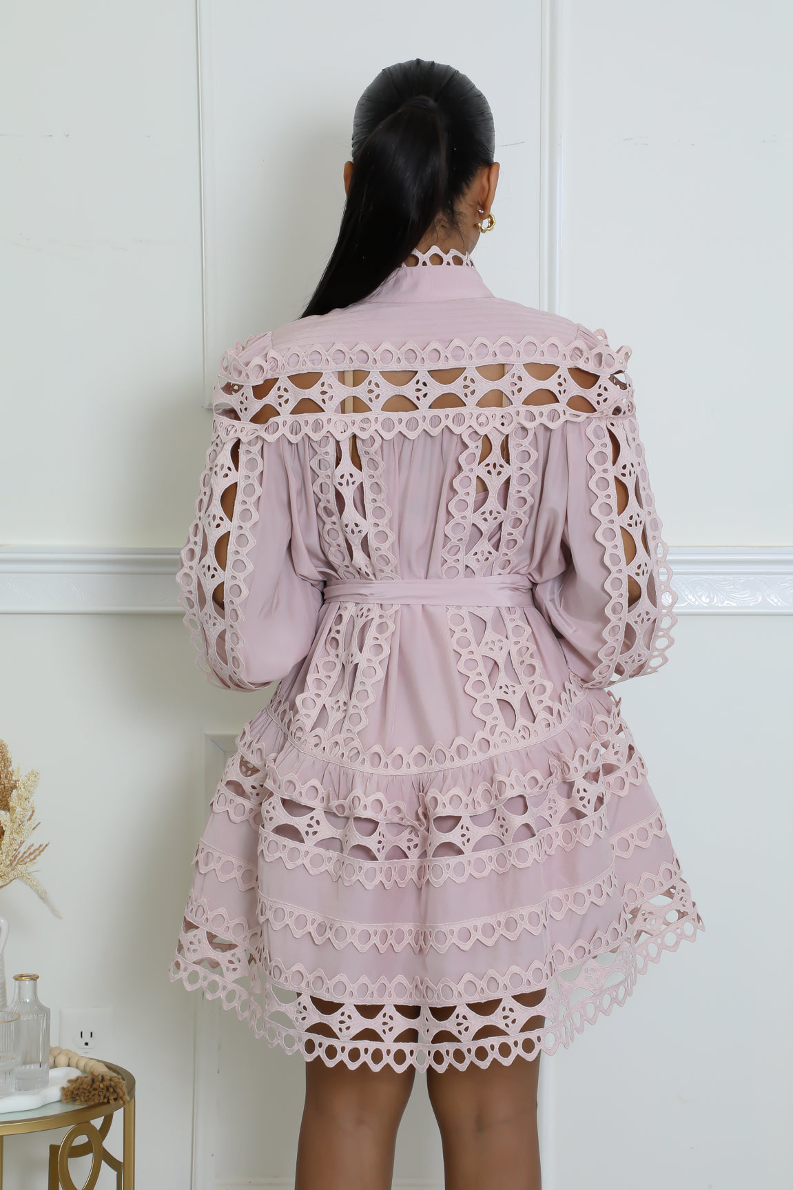 Krisstin matrimony peplum dress