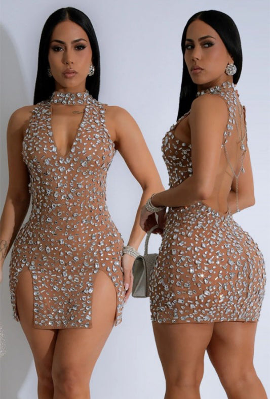 Glaciere crystals glamshell dress