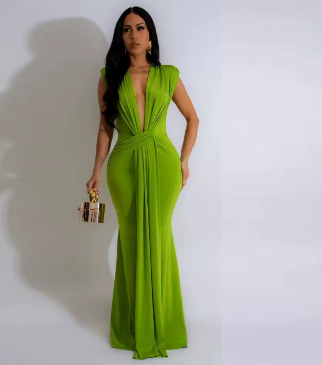 Victoria pamphlet long dress - pink