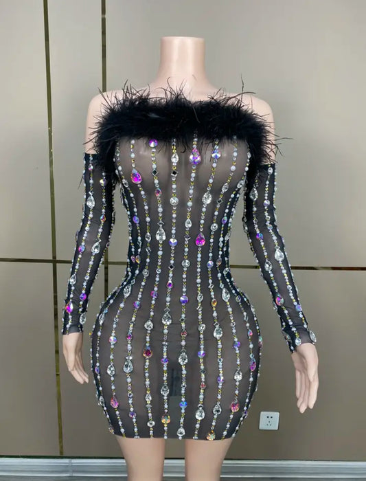 Diari cryst gems dress