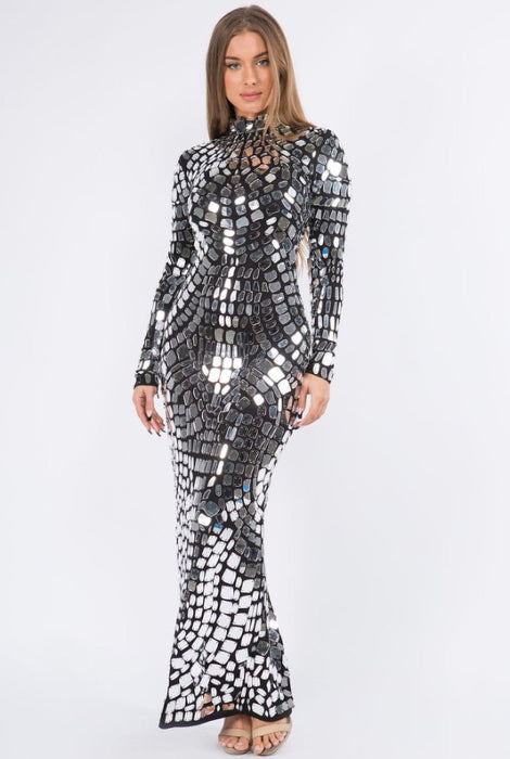 Mirraclissi jewels bombshell gown