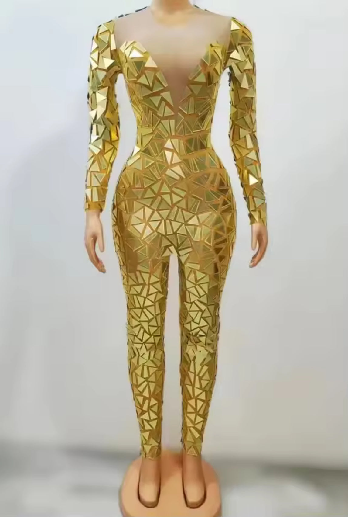 Baracutti darkess mirrored jumpsuit